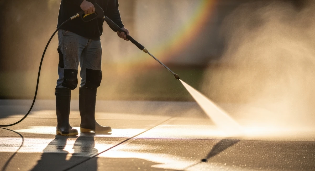 pressure washing